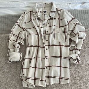 Women’s Plaid Button Down